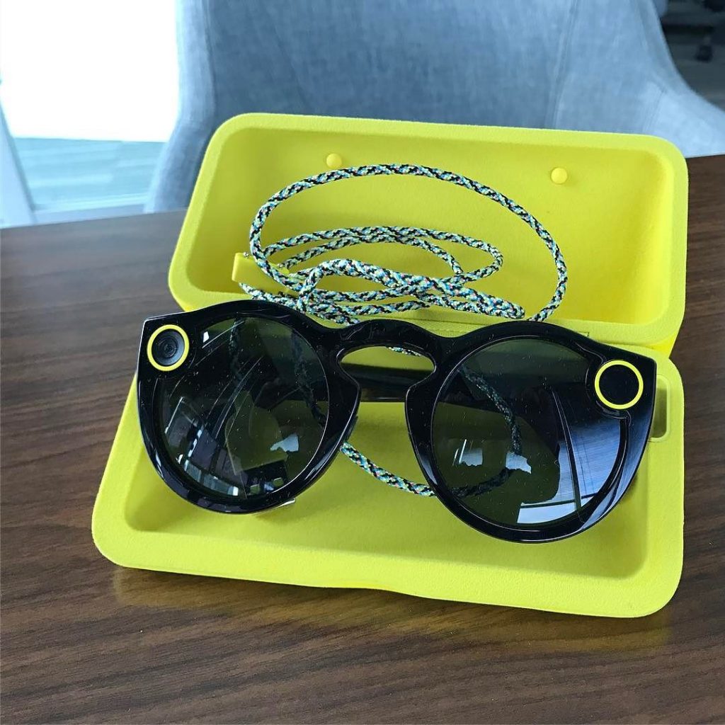 Lunettes connectées Snap Spectacles