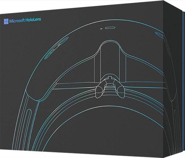 Les lunettes du futur de Microsoft, packaging du HoloLens
