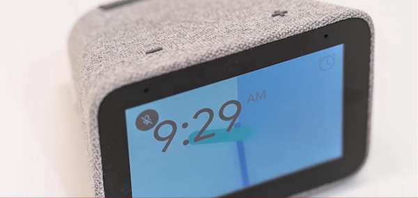 Smart Clock Lenovo (face avant)
